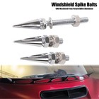 Chrome Spike Fairing Windshield Trim Bolt Screws For Harley Electra Street Glide