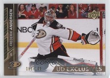 2015-16 Upper Deck UD Exclusives 83/100 Frederik Andersen #2 2a8