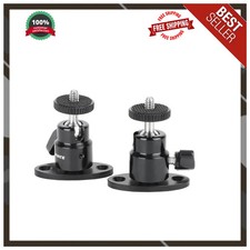 CAMVATE 1/4-20 Mini Ball Head with Ceiling Mount for CCTV Video 2 Pieces
