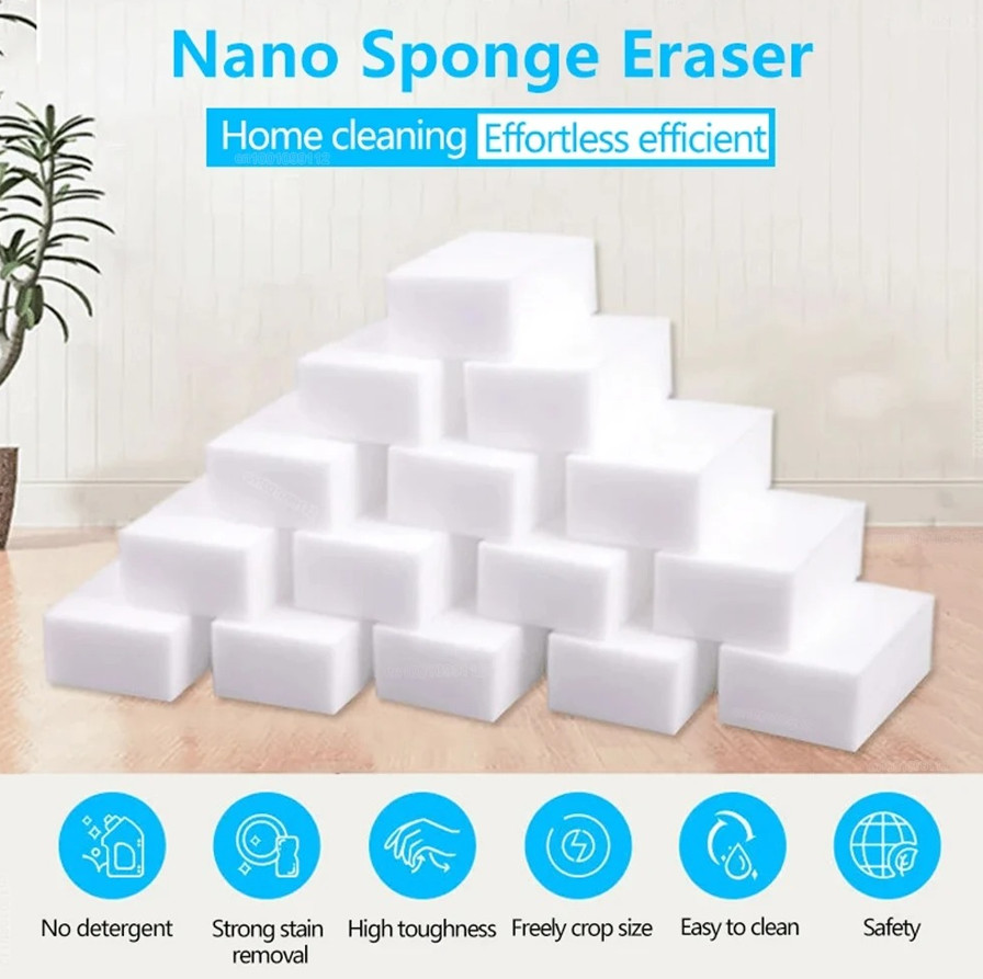 20pcs Melamine Sponge Eraser – Multi-Purpose Magic Cleaning Sponges - NEW