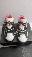 Nike Air Jordan 6 Retro Low GS Atmosphere Pink White 768878-102 Youth Size 7Y