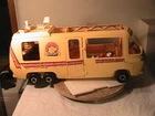 Vintage 1976 Mattel Barbie GMC Star Traveler Camper RV Van, play condition