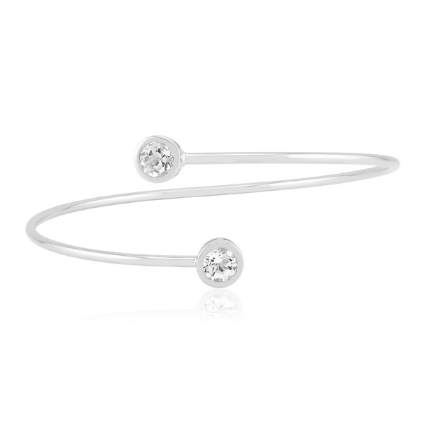 Cavill Armband 925 Silber Rhodiniert WeißEr Topas 1,8Ct Modern Elegant-image