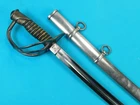 Antique US WW1 Ames Model 1906 Cavalry Sword w/ Scabbard
