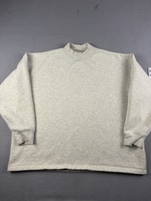 Essentials Fear Of God Mens Crewneck Sweatshirt Pullover Oversized Small Black