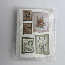 Floral Unicorn Artcraft Concepts 3718 Needlepoint Crewel Kit Vintage SEALED