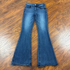 American Eagle Jeans Womens 0 Boot Cut Artist Hi-Rise Dark Wash Stretch 24x31