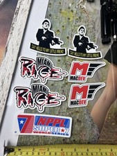 Paintball Vintage Sticker Lot (7 Sticker) - Miami Rage, MacDev, NPPL Super 7, Angel