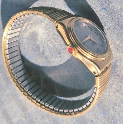 Swatch Irony Lady L'elue YSG100B Gold Stainless Steel 1995 Used Working