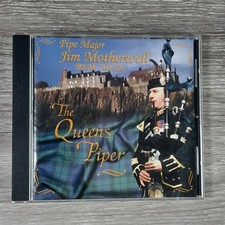 Pipe Major Jim Motherwell The Queen's Piper CD 1999 Scottish Folk Scotdisc