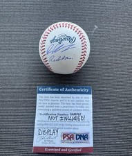 ROCH CHOLOWSKY SIGNED BASEBALL ROMLB RAWLINGS PSA COA AUTHENTIC AUTO “ROCTANI”