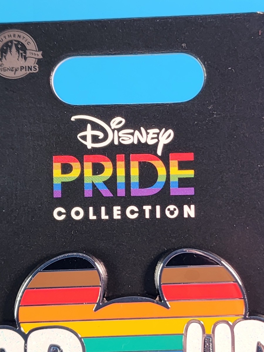Disney Parks Rainbow Pride Proud Collection Mickey Head Proud Flag