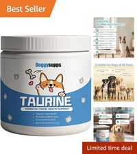 Doggy Supps Taurine, Doggy Supps Taurine Powder for Dogs, Unflavored, Easy-To-Mi
