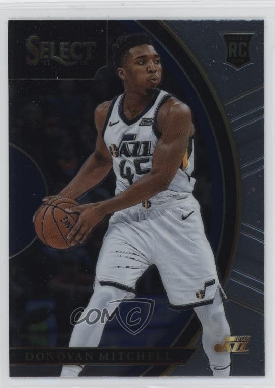 2017-18 Panini Select Concourse Donovan Mitchell #11 0w2r