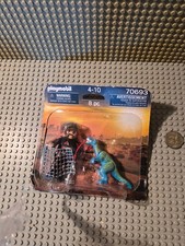 Playmobil Dino Rise 70693 Velociraptor Azul Nuevo Selaed Vintage