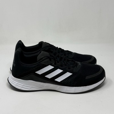 Adidas Duramo SL Sneakers Mens 9 Black White Lightweight Running Walking Shoes
