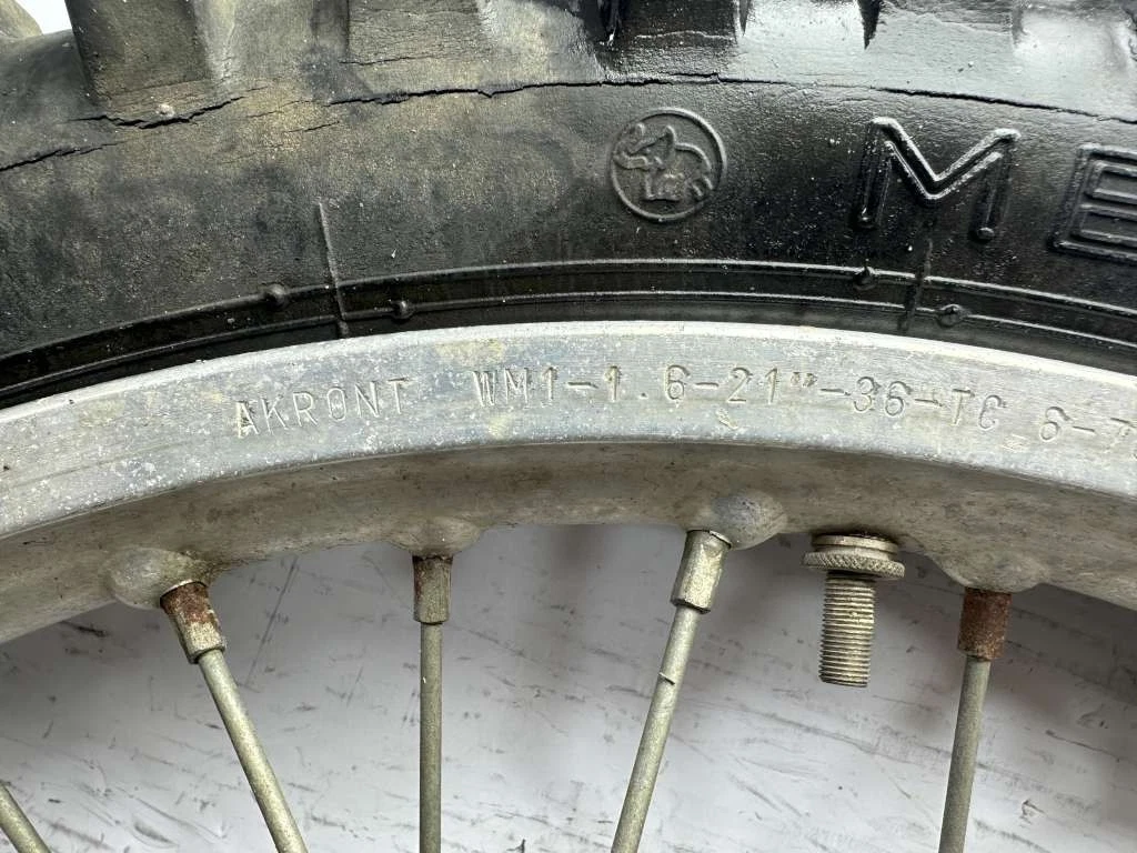 Rear Rim AKRONT WM1 1.6 X 21 36 Rays Cross Aspes Fantic KTM Bch Sa