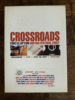 Eric Clapton - Crossroads Guitar Festival 2007 - 2 DVDs - Chicago mit Jeff Beck