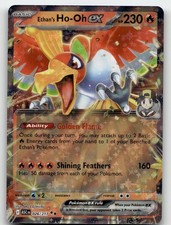 ETHAN'S HO-OH EX 026/217 DOUBLE RARE ASCENDED HEROES POKEMON NEAR MINT