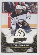 2020-21 Upper Deck MVP Gold Script Wayne Simmonds #72 0c3