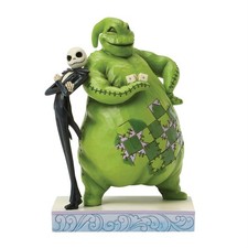 Jack and Oogie Back-to-Back Jim Shore Disney ...