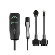 Level 1 and Level 2 Portable Tesla Charger 15 40 Amp, 100-240V, 25ft Cable ...