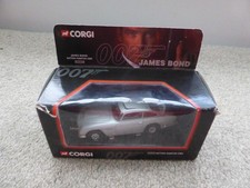 Corgi James Bond 007 04303 Aston Martin DB5 Silver Diecast Original Box