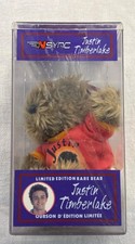Vintage Zeek's Justin Timberlake 'N Sync Limited Edition Rare Bear NIB FREE SHIP