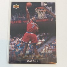 Chris Webber Card - Upper Deck 1996 - NBA Trading Card - #4 Trading Card
