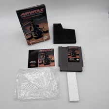 Airwolf (Nintendo / NES, 1989 -- Akklaim Ent.) Box, Manual, Sleeve -- TESTED