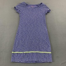 Vineyard Vines Dress Womens XS Navy White Striped Short Sleeve T-Shirt Knit