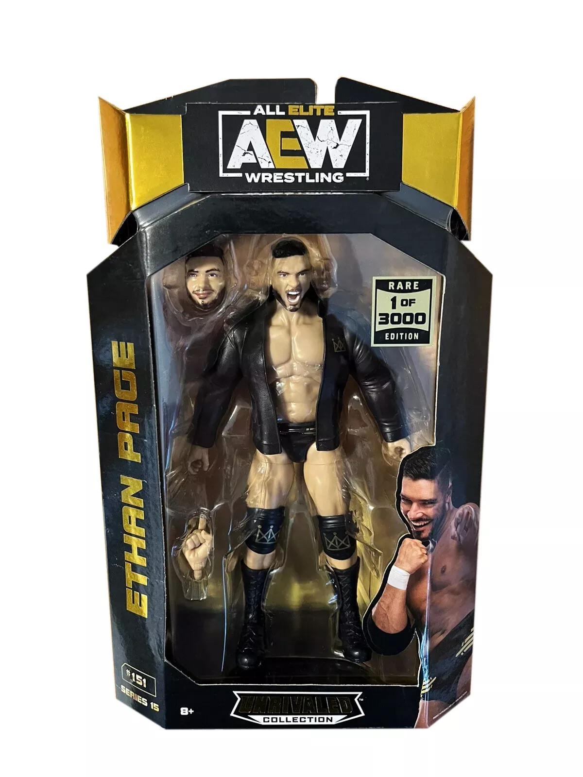 Новая непревзойденная коллекция Итана Пейджа для всех элитных борцов - 1 редкий экземпляр из 3000 экземпляров