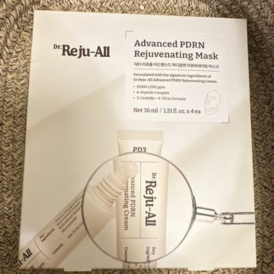 Dr.Reju-All Advanced PDRN Rejuvenating Sheet Mask Set | 4 Masks | NIB SEALED