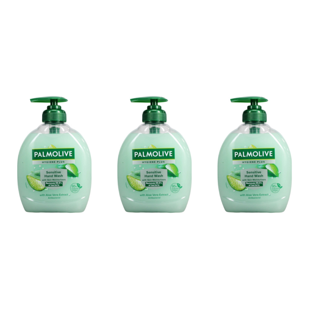 Palmolive Hygiene Plus Sensitive Aloe Vera Hand Wash 300ml - Pack of 3