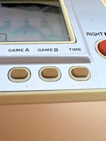 Vintage 1980 Nintendo Game & Watch Vermin MT-03 Silver Series Grade C Japan