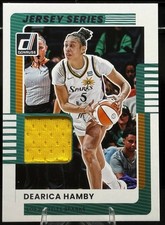 Dearica Hamby 2025 Panini Donruss WNBA Jersey Series #76 - Los Angeles Sparks
