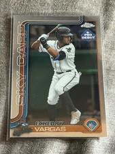 112520 2025 Topps Pro Debut Chrome Echedry Vargas Beloit Sky Carp