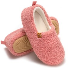 Women's House Slippers Lightweight Memory Foam House Shoes Cozy Closed Back S...