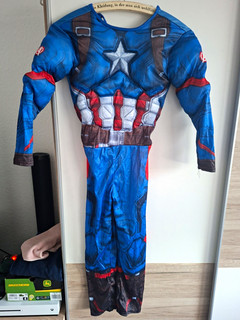 Jungen Captain America Komplett Kostümplus Maske und Schild von Captain America