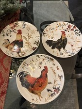 Lot Of 3 Williams Sonoma Rooster Francais Mar...