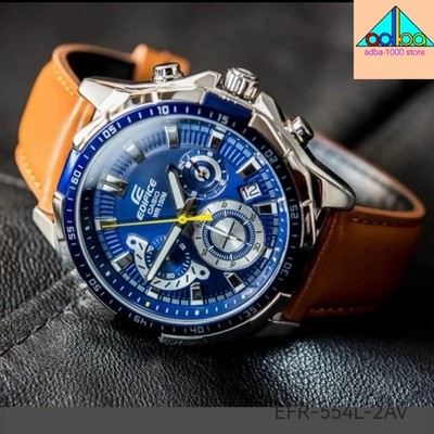 Casio Edifice Luxury Stop watch turn heads & add touch of glamour EFR-554L-2AV