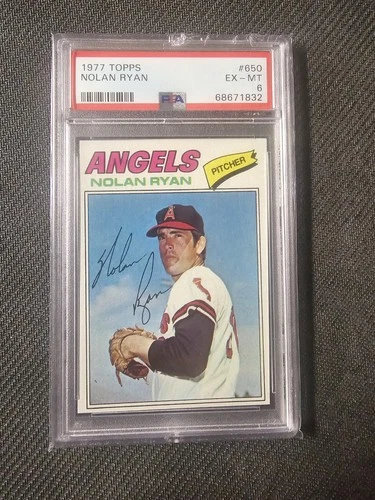 1977 Topps - Nolan Ryan #650 PSA 6