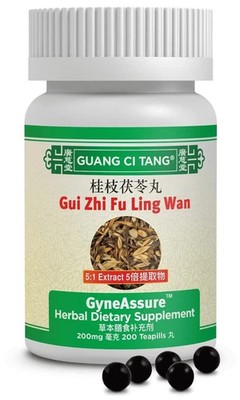 ActiveHerb Guang Ci Tang GUI Zhi Fu Ling Wan GyneAssure - 200mg 200 Teapills