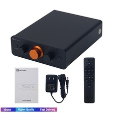Fosi Audio P4 Mini Preamplifier Preamp Bypass Adjustable Gain 3 RCA Inputs