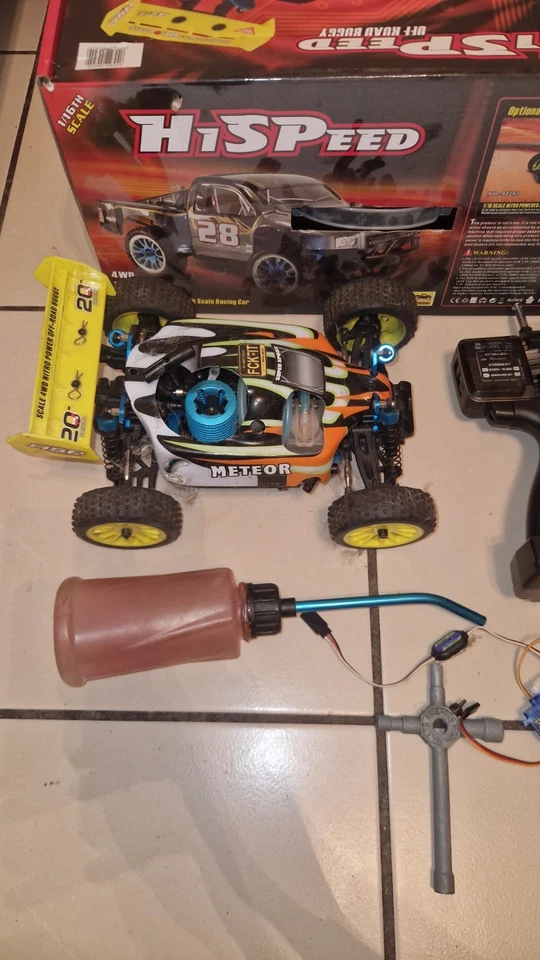 HSP Meteor 1:16 RC Nitro Verbrenner Buggy Truggy 4WD RTR - Bild 2 von 4