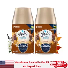 Glade 6.2 oz. Cashmere Woods Automatic Air Freshener Refill (2-Count)
