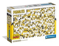 Gadget - Clementoni: Puzzle 500 Pz - Impossible - Peanuts -D- Clementoni