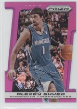 2013-14 Panini Prizm Purple Prizm Die-Cut 21/49 Alexey Shved #150 6ix