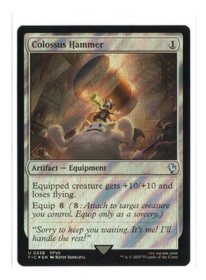 Colossus Hammer (Surge Foil) U MTG FF Collector Commander 338 NM