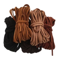5 Rolls Necklace Making Rope Cord for Bracelet Craft Elastic Alternative